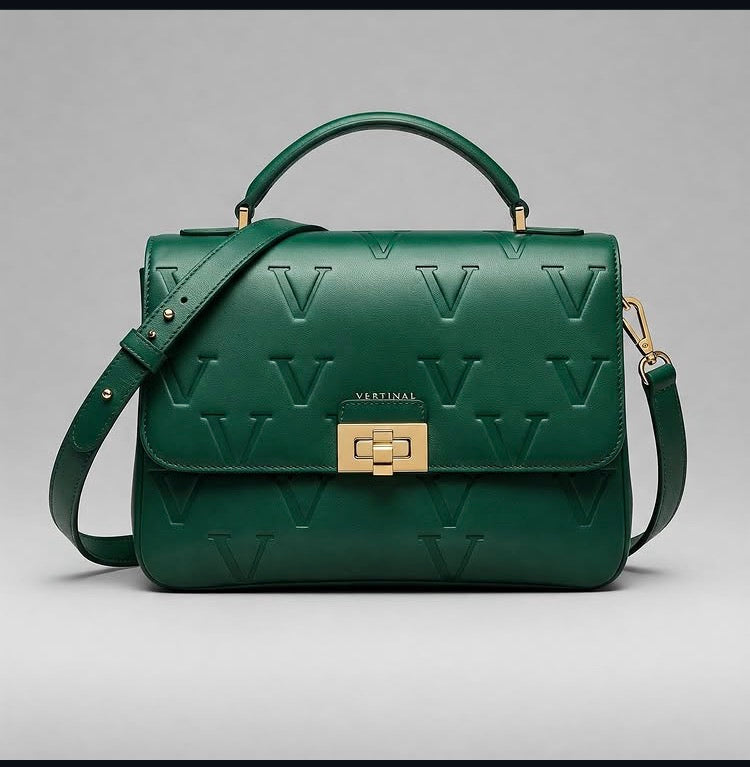 VERTİNAL KADIN OMUZ ÇANTASI