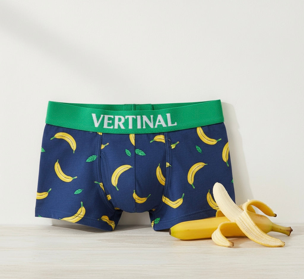 Vertinal erkek banana boxer